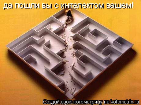Котоматрица: да пошли вы с интелектом вашем!