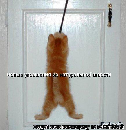 Котоматрица: новые украшения из натуральной шерсти