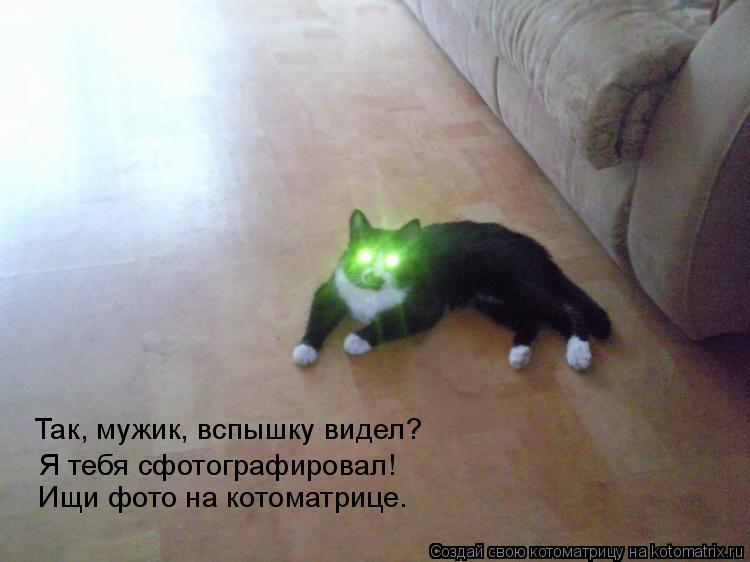 Так, мужик, вспышку видел? Я тебя сфотографировал! Ищи фото на котоматрице.... Котоматрица: Так, мужик, вспышку видел? Я тебя сфотографировал! Ищи фото на котоматрице.