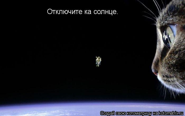 Отключите ка солнце.... Котоматрица: Отключите ка солнце.