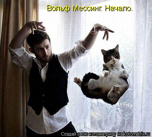 Вольф Мессинг. Начало.... Котоматрица: Вольф Мессинг. Начало.
