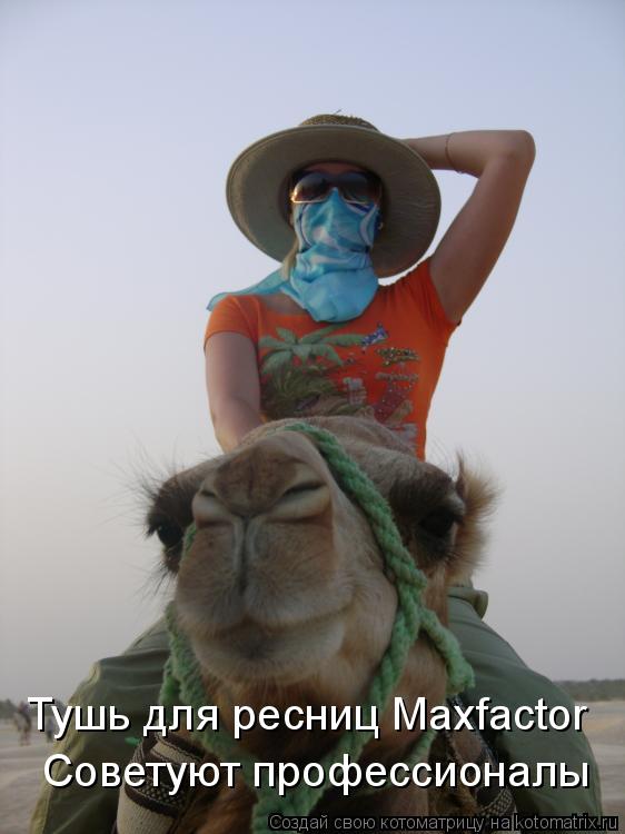 Котоматрица: Тушь для ресниц Maxfactor Советуют профессионалы