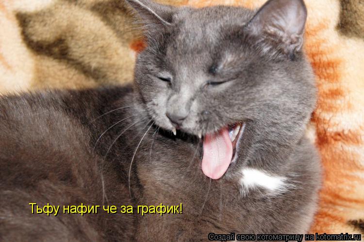 Тьфу нафиг че за график!... Котоматрица: Тьфу нафиг че за график!