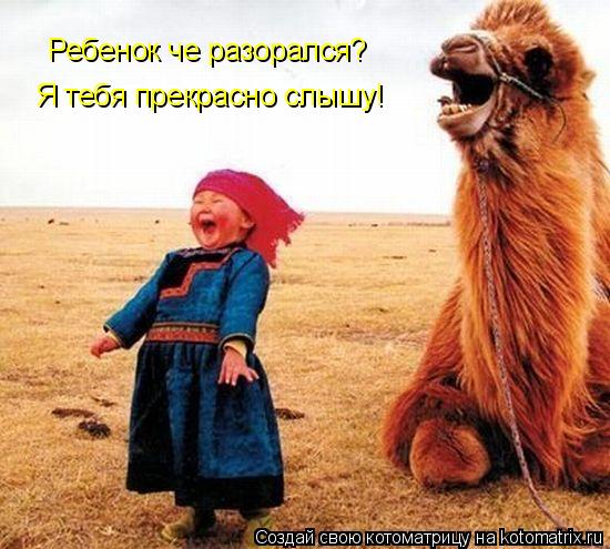 Ребенок че разорался? Я тебя прекрасно слышу!... Котоматрица: Ребенок че разорался? Я тебя прекрасно слышу!