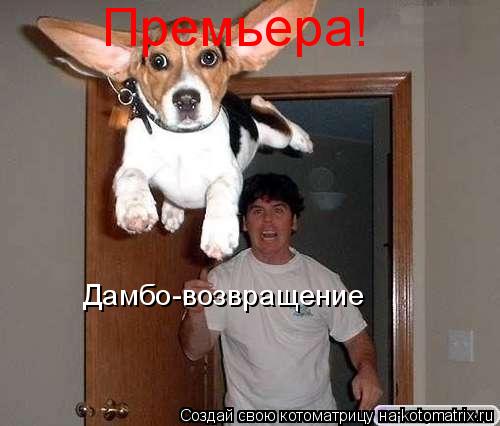 Премьера! Дамбо-возвращение... Котоматрица: Премьера! Дамбо-возвращение