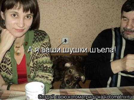 Котоматрица: А я ваши шушки шъела!