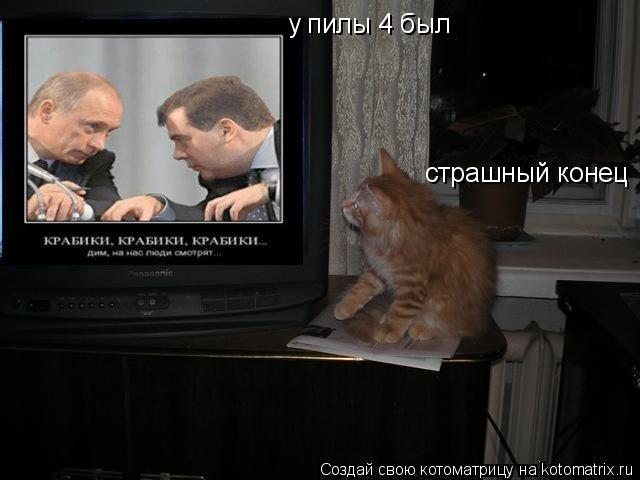 Котоматрица: у пилы 4 был  страшный конец