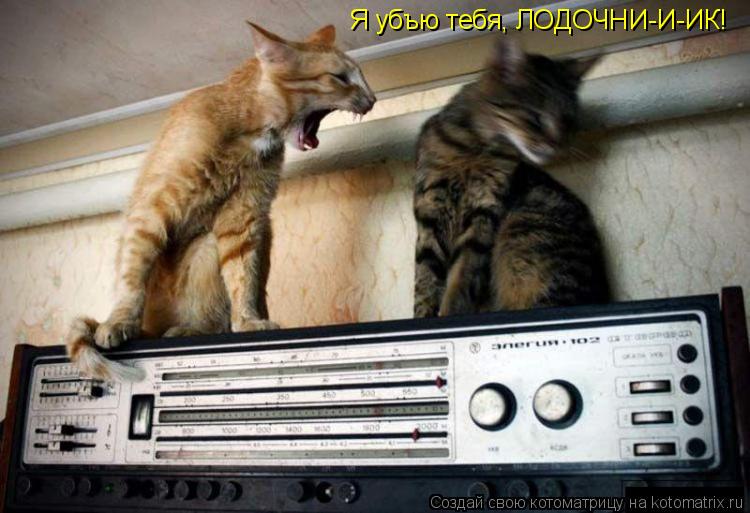 Я убъю тебя, ЛОДОЧНИ-И-ИК!... Котоматрица: Я убъю тебя, ЛОДОЧНИ-И-ИК!