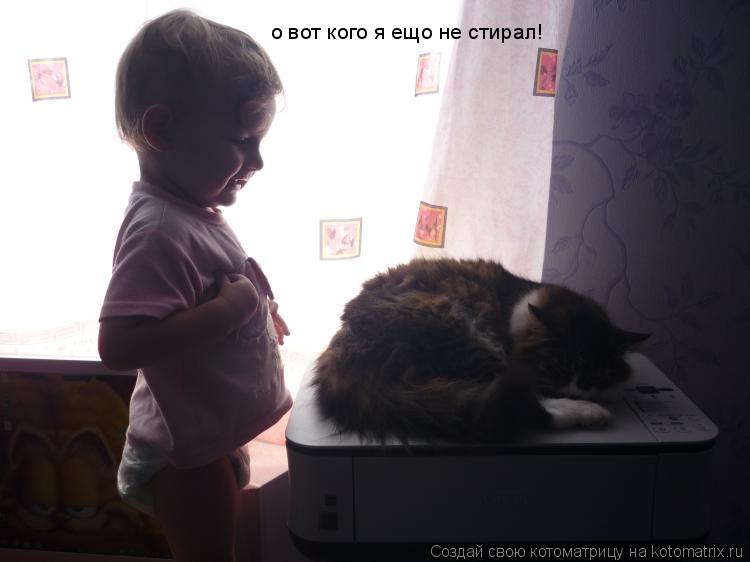 о вот кого я ещо не стирал!... Котоматрица: о вот кого я ещо не стирал!