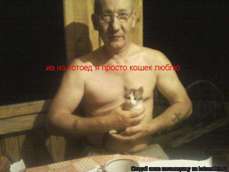иа нэ котоед я просто кошек люблю... Котоматрица: иа нэ котоед я просто кошек люблю