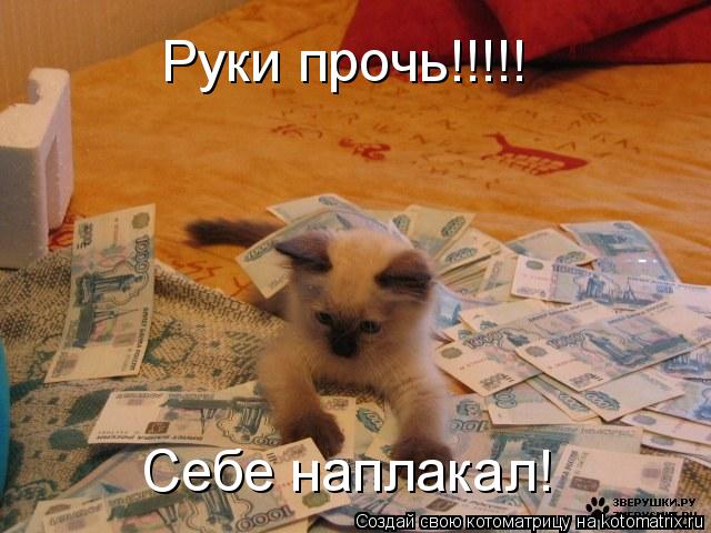 Руки прочь!!!!! Себе наплакал!... Котоматрица: Руки прочь!!!!! Себе наплакал!