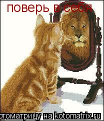 поверь в себя... Котоматрица: поверь в себя