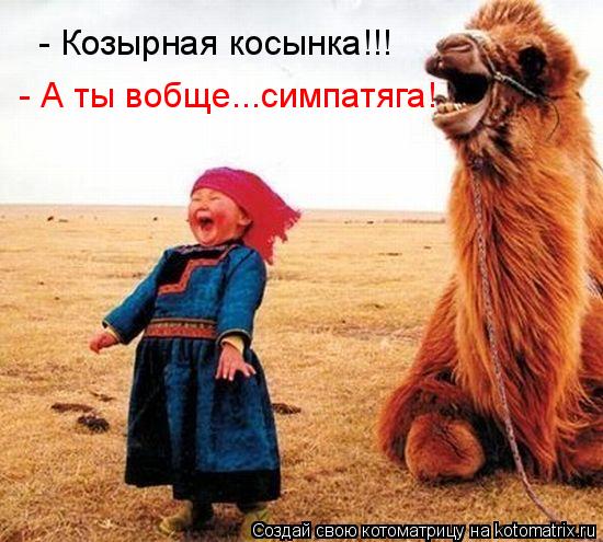 Котоматрица: - Козырная косынка!!!  - А ты вобще...симпатяга!