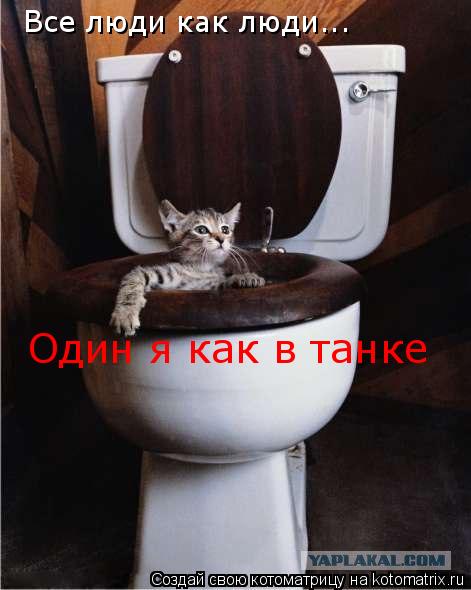 Все люди как люди... Один я как в танке... Котоматрица: Все люди как люди... Один я как в танке