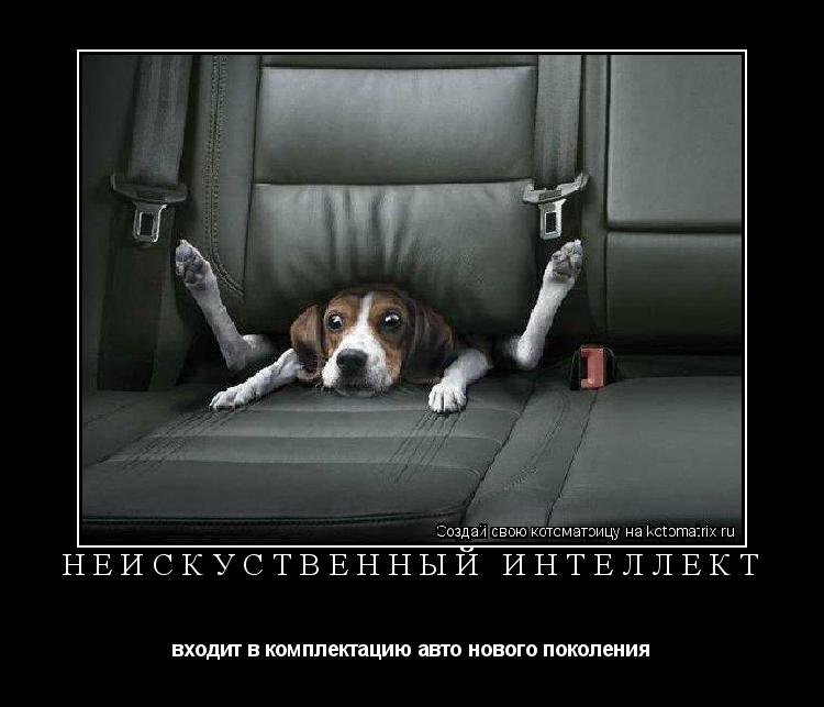Неискуственный интеллект входит в комплектацию авто нового поколения... Котоматрица: Неискуственный интеллект входит в комплектацию авто нового поколения