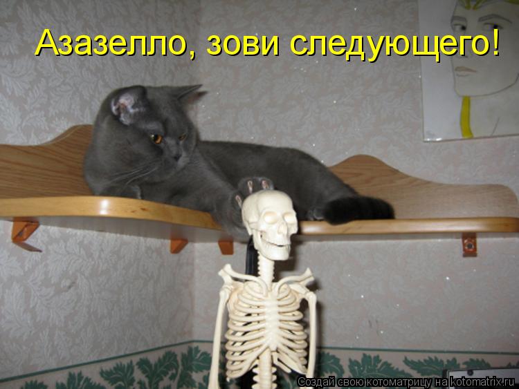 Азазелло, зови следующего!... Котоматрица: Азазелло, зови следующего!