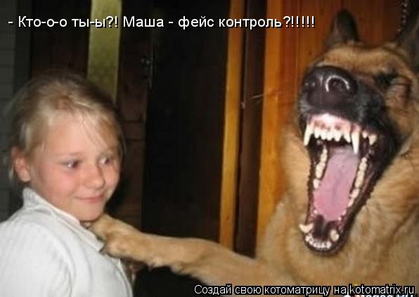 - Кто-о-о ты-ы?! Маша - фейс контроль?!!!!!... Котоматрица: - Кто-о-о ты-ы?! Маша - фейс контроль?!!!!!