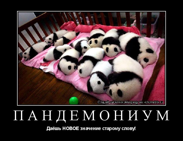 Котоматрица: ПАНДЕМОНИУМ Даёшь НОВОЕ значение старому слову!