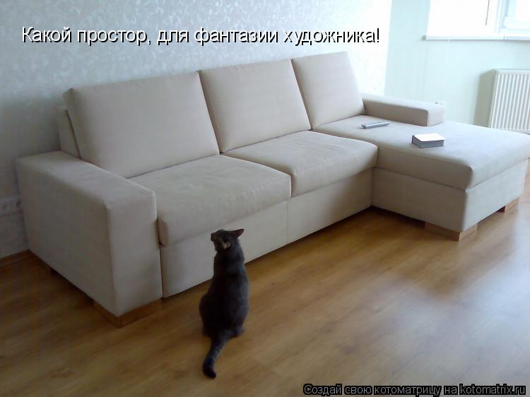 Котоматрица: Какой простор, для фантазии художника!