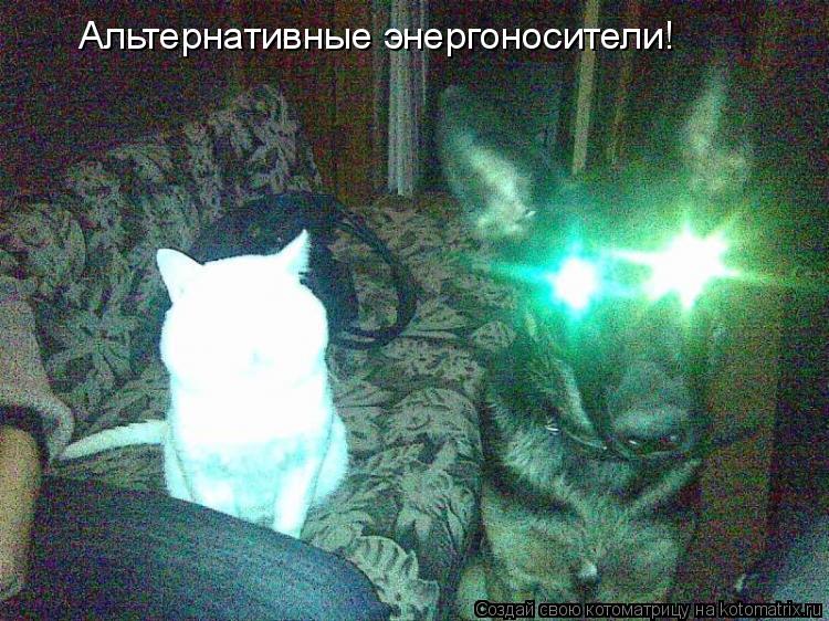 Котоматрица: Альтернативные энергоносители!