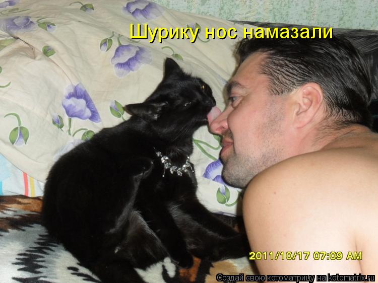 Котоматрица: Шурику нос намазали