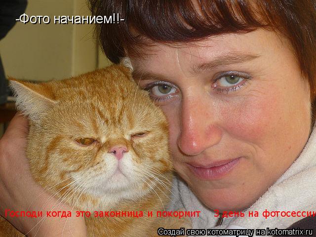 -Фото начанием!!- Господи когда это законница и покормит 3 день на фотосессии... Котоматрица: -Фото начанием!!- Господи когда это законница и покормит 3 день на фотосессии