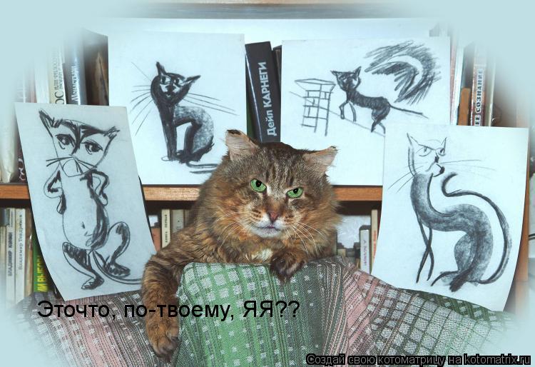 Котоматрица: Эточто, по-твоему, ЯЯ??