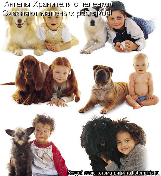 Ангелы-Хранители с пеленков Охраняют маленькх ребенков!... Котоматрица: Ангелы-Хранители с пеленков Охраняют маленькх ребенков!