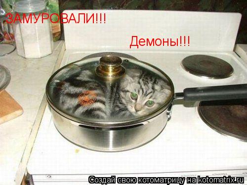 Котоматрица: ЗАМУРОВАЛИ!!! Демоны!!!