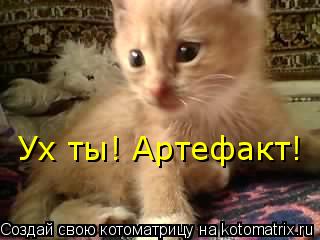 Ух ты! Артефакт!... Котоматрица: Ух ты! Артефакт!