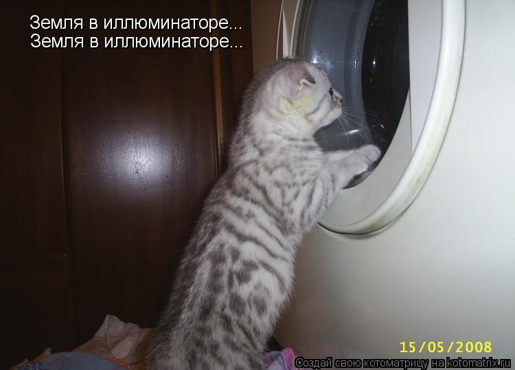 Земля в иллюминаторе... Земля в иллюминаторе...... Котоматрица: Земля в иллюминаторе... Земля в иллюминаторе...