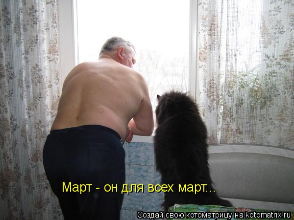 Котоматрица: Март - он для всех март...