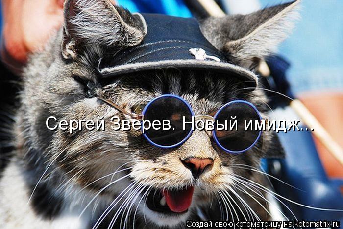 Сергей Зверев. Новый имидж...... Котоматрица: Сергей Зверев. Новый имидж...