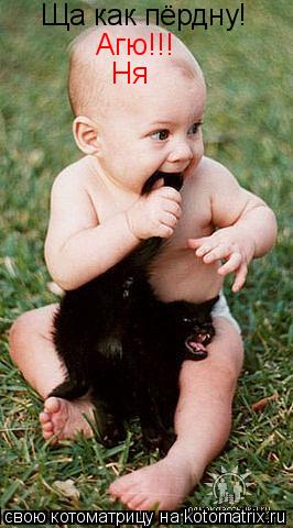 Котоматрица: Ща как пёрдну! Агю!!! Ня