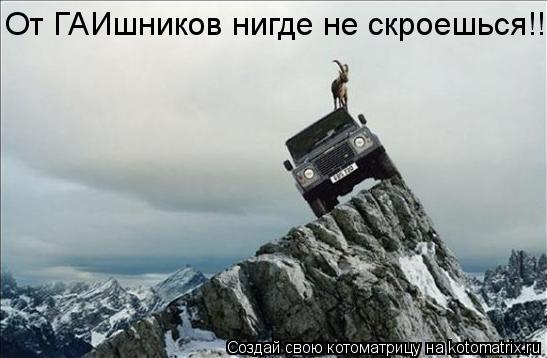 Котоматрица: От ГАИшников нигде не скроешься!!!