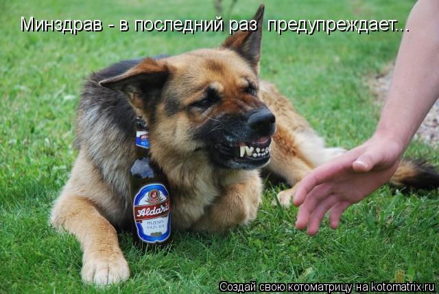 Котоматрица: Минздрав - в последний раз  предупреждает...