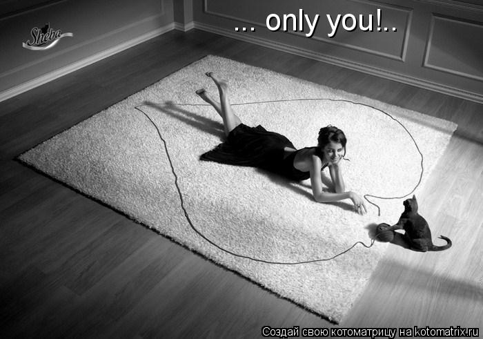 Котоматрица: ... only you!..