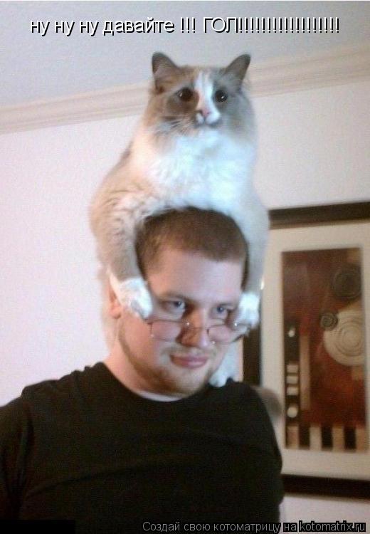 Котоматрица: ну ну ну давайте !!! ГОЛ!!!!!!!!!!!!!!!!!!