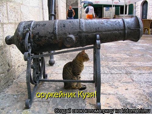 Котоматрица: оружейник Кузя!