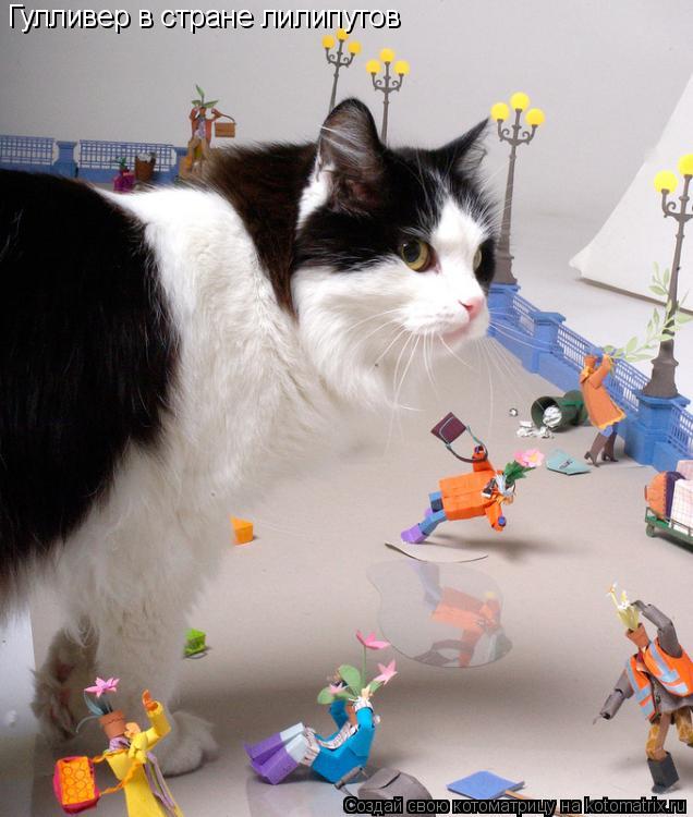 Котоматрица: Гулливер в стране лилипутов