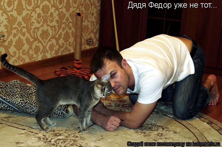 Котоматрица: Дядя Федор уже не тот...