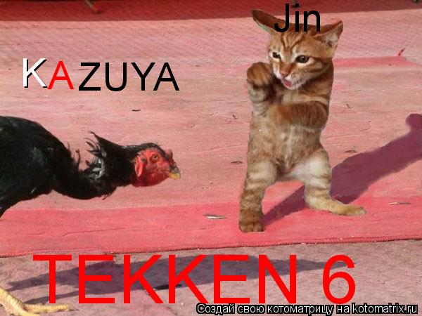 TEKKEN 6 Jin K A ZUYA... Котоматрица: TEKKEN 6 Jin K A ZUYA