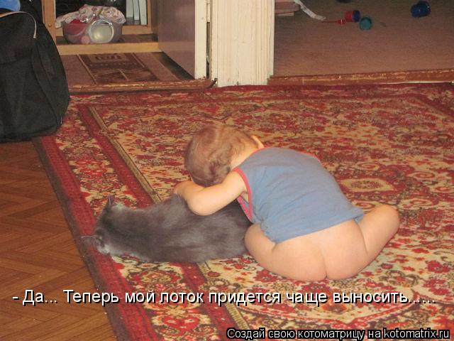 - Да... Теперь мой лоток придется чаще выносить......... Котоматрица: - Да... Теперь мой лоток придется чаще выносить......