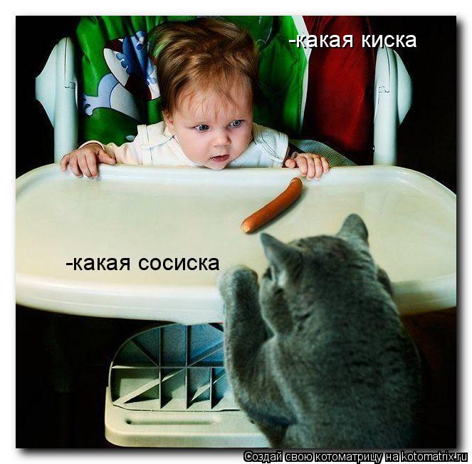 -какая киска -какая сосиска... Котоматрица: -какая киска -какая сосиска