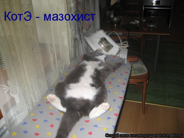 Котоматрица: КотЭ - мазохист