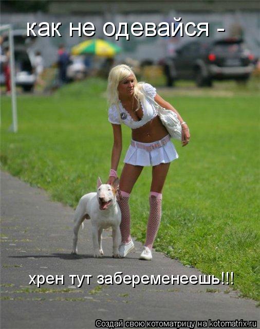 Котоматрица: хрен тут забеременеешь!!! как не одевайся -