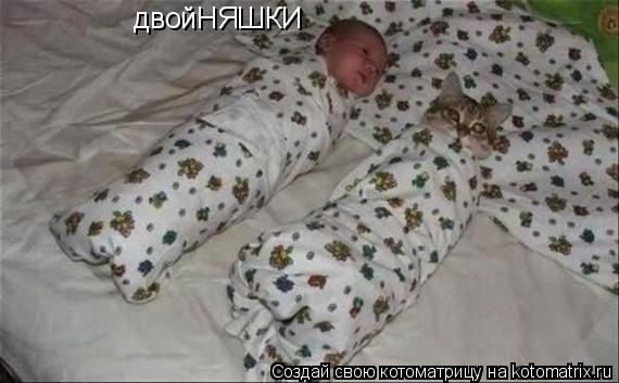 двойНЯШКИ... Котоматрица: двойНЯШКИ