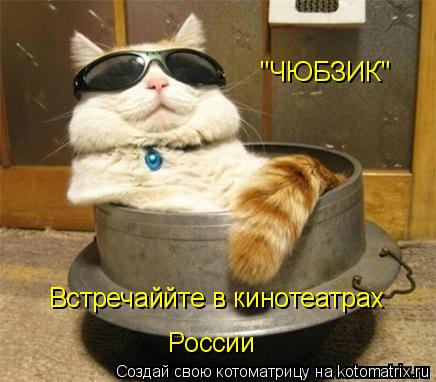 "ЧЮБЗИК" Встречаййте в кинотеатрах России... Котоматрица: "ЧЮБЗИК" Встречаййте в кинотеатрах России