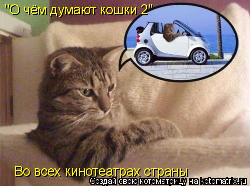Котоматрица: "О чём думают кошки 2" Во всех кинотеатрах страны