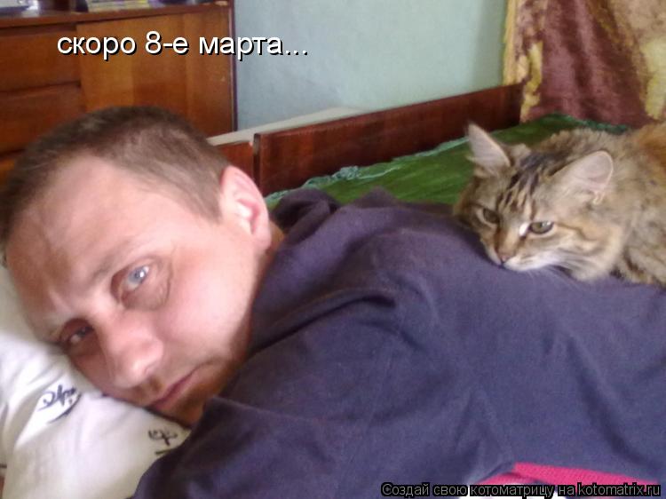 Котоматрица: скоро 8-е марта...